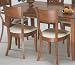 Kitchen & Housewares : 2 Cherry Brown Finish Modern Wood Dining Chair/Chairs w/Cushion Seats