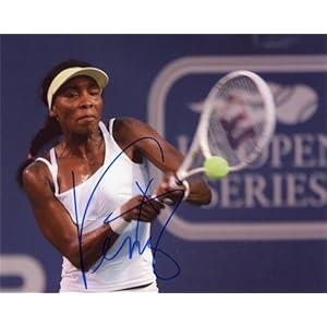 Venus Williams Autographed/Hand Signed Tennis 8x10 Photo