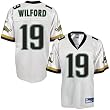 Reebok NFL Equipment Jacksonville Jaguars #19 Ernest Wilford White Replica Football Jersey