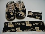 New Orleans Saints Fabric Shoe Cover Rosin Bag Towel Set