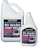 Motorhome RV Trailer Car Truck Motorcycle Boat Professional Wash Wax Blend 32oz