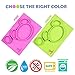 Silicone Placemat + plate with 3 built-in dividers + Cup Holder- for baby and toddlers- non-slip -dishwasher safe,microwave safe,BPA Free-90days warranty-Packaging with protection from damage (Green)
