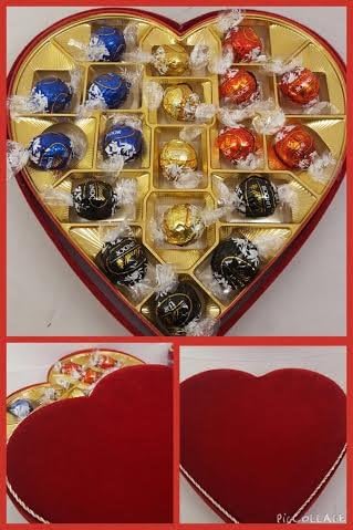 Lindt Lindor Classic Assorted Chocolate in Valentine Heart Gift Box