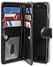 iphone 6 Premium Leather 2 in 1 Cell Phone Wallet Case with 8 Credit Card Slots and Wristband