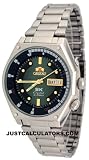 Orient Men's SK Series Self-Winding Automatic Watch Model BEMAL001F (Green Face)