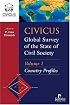 CIVICUS Global Survey of the State of Civil Society, Volume 1: Country Profiles