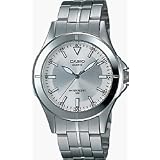 Casio Mens Classic Silver Watch 50 Mtr. Water Resistant (WI3356) by Casio