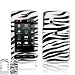 LG Vu CU920/CU915 Cell Phone Zebra Design Protective Case Faceplate Cover