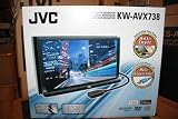JVC KW-AVX 738 Double Din 7 In Dash DVD