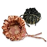Drawstring Jewelry Pouch - Silk Jacquard