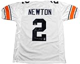 Cam Newton Autographed Auburn Tigers Jersey Inscribed 10 Heisman TRISTAR