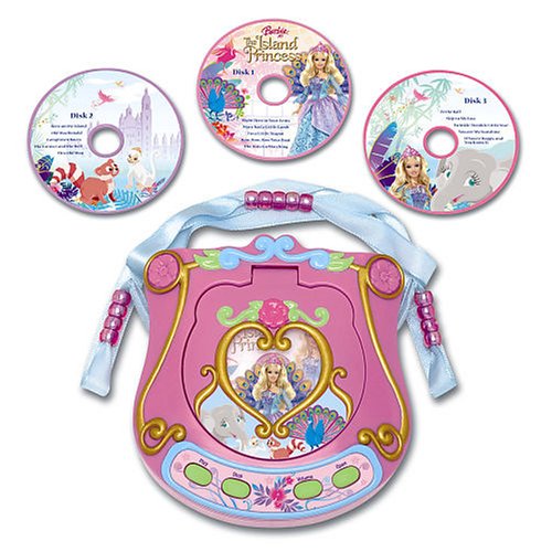 51dHdfDOJQL Barbie the Island Princess *Play CD Player