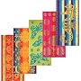 Beach Towel - Tropical Flowers Multi by Cotton Craft 100% Pure Cotton Towels