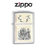 High Polish Chrome, Scrimshaw Ship Emblem