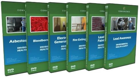 Convergence C-417 School Safety Training Program DVD, 125 minutes Time (6 Discs)