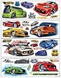 Hot Wheels Jumbo Wall Stickers Appliques