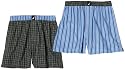 Nautica Men's 2-Pack Woodward Woven Comfort Boxer Set