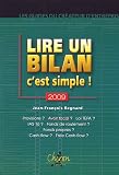 Lire un bilan, c'est simple !