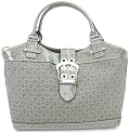 Guess Logo World Tote in Black / Grey (GUESS HANDBAGS, PURSES, BAGS)
