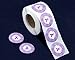 Purple Ribbon Stickers - We're In This Together (500 Stickers)