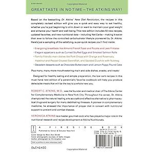 Dr. Atkins' Quick & Easy New Diet Cookbook: Companion to Dr. Atkins' New Diet Revolution
