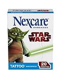 Nexcare Tattoo Waterproof Bandages Star Wars Collection, Assorted Sizes, 20-Count (Pack of 24)