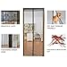 Magnetic Screen Door with Mesh Curtain keeps air in and keeps Bugs & Mosquitoes Out.Toddler And Pet Friendly. Fits Door Openings up to 37