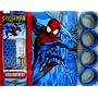 Marvel Spider-man Shower Curtain Set+12 Curtain Hooks