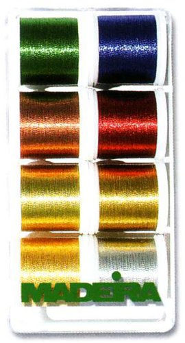 Madeira 8012 Stickbox Metallic \"Classic\" 8 Spulen &agrave; 200 m Preisvergleich