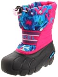 Sorel Cub Print 1811 - Winter Boot (Toddler/Little Kid/Big Kid),Bright Rose/Black,9 M US Toddler