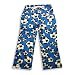 Grandma Pajama Pants - Mens Polar Fleece Soccer Pajama Pant, Royal, White, Black