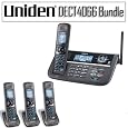 Uniden DECT4066 DECT 6.0 2-Line Cordless Phone System With Three 6.0 Cordless Accessory Phone Handsets