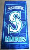 MLB Seattle Mariners - Baseball Field Diamond Fiber Reactive Pool / Beach / Bath Towel