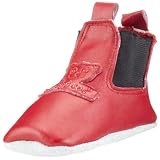 Playshoes Leder-Slipper 101702, Unisex - Kinder Babyschuhe, rot, (rot 8), EU 20/21