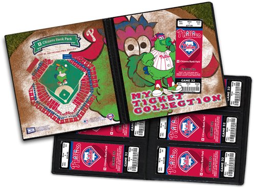 Phanatic Philadelphia Phillies Mascot Ticket Album at Amazon.com