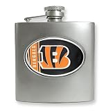 Review Quality Gold  / Cincinnati Bengals Stainless Steel Hip Flask