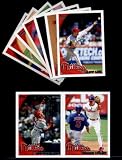 2010 Topps Baseball Cards Complete TEAM SET: Philadelphia Phillies (Series 1 & 2) 19 Cards including Utley, Howard, Victorino, Hamels, Ruiz, lee, Feliz,Werth, Rollins, Ibanez, Blanton & more!