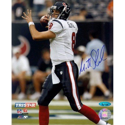 Matt Schaub Autographed/Hand Signed Houston Texans 8x10 Photo