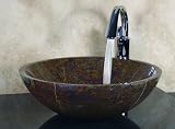 LUXExclusive Vessel Sink Stone 16.5 D