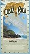 Costa Rica: Waterproof Travel Map of Costa Rica