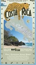 Waterproof Travel Map of Costa Rica