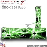 Lightning Green Skin by WraptorSkinz TM fits Original XBOX 360 Factory Faceplates