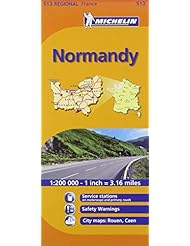 Book: Michelin Map France: Normandy 513 (Maps/Regional (Michelin)) - Michelin Travel & Lifestyle
