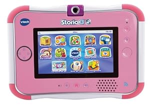 Vtech - 158865 - Jeu Électronique - Tablette tactile Storio 3S Wifi rose + Power Pack