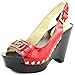 MICHAEL Michael Kors Charm Sling Platform Sandal Red