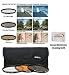 3-Piece Ultra Slim Pro Aspherical Glass Filter Set (UV Ultraviolet, Circular Polarizing & Warming) with Pouch for Sony Alpha DSLR-A330 DSLR-A230 DSLR-A200 DSLR-A300 DSLR-A350 DSLR-A380 DSLR-A700 DSLR-A100