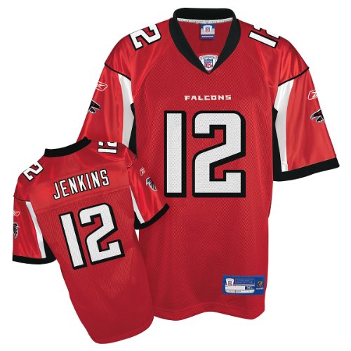 Reebok Michael Jenkins Atlanta Falcons Replica Jersey - Red (X-Large)