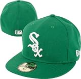 51dINrgZj9L. SL160  Chicago White Sox Hat Basic Kelly Green 59FIFTY New Era Fitted Cap 7 1/4