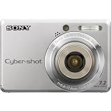 Buy Sony Cybershot DSCS730 7.2MP Digital Camera with 3x Optical Zoom by Sony