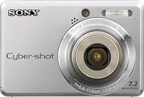 Sony Cybershot DSCS730 7.2MP Digital Camera with 3x Optical Zoom